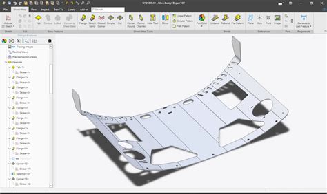 sheet metal drawing app|sheet metal design software.